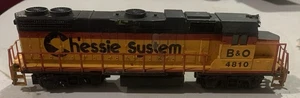 VINTAGE LIFELIKE B & O CHESSIE SYSTEM  #4810 HO DIESEL LOCOMOTIVE - Picture 1 of 5
