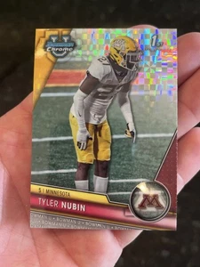 Tyler Nubin 1st Bowman X-Fractor Refractor 2023 Bowman University Chrome - Picture 1 of 2