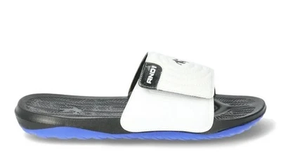 Sandalias blancas AND1 atléticas ajustables con remolino deslizables para hombre, talla 10 Foto 1 de 4