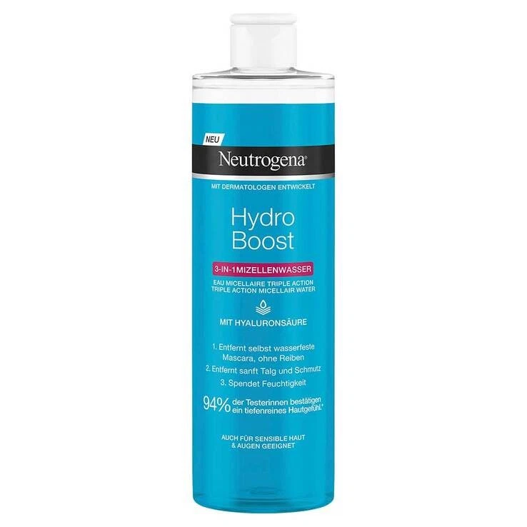 Neutrogena Hydro Boost 3in1 Mizellenwasser · 400 ml · PZN 16585847 - Bild 1 von 1