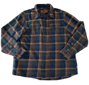 ORVIS Heavy Perfect Flanell Hemdjacke kariert Shacket Taschen Herren Gr. XL - Bild 1 von 13