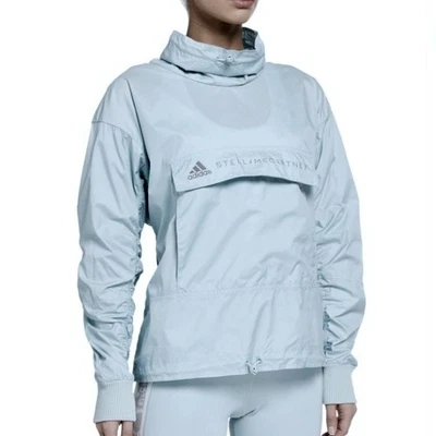 ADIDAS x STELLA MCCARTNEY Colab Designer Anorak Blue Windbreaker Jacket M - Image 1 of 4