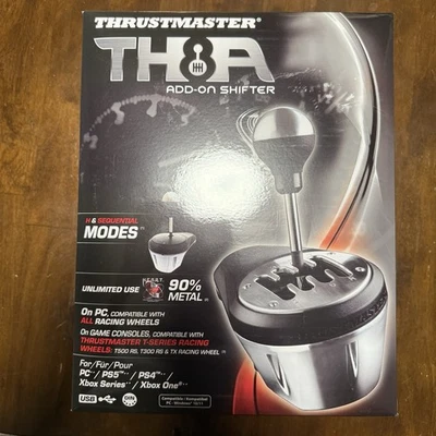 NEW Thrustmaster TH8A Add-On Shifter (PC, PS5, PS4, XBOX) Complete in Box ! - Image 1 of 2