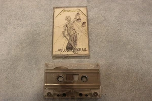 METALLICA-"AND JUSTICE FOR ALL" CASSETTE, ELEKTRA 9 60812-4, 1988, READ DESC. EX - Picture 1 of 6