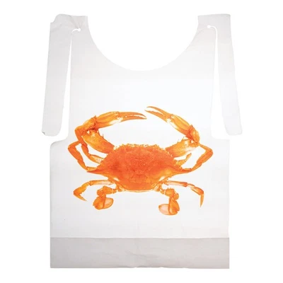NEW! 42 COUNT Maine Man Seafood Extra Large Crab Bibs - Image 1 of 2