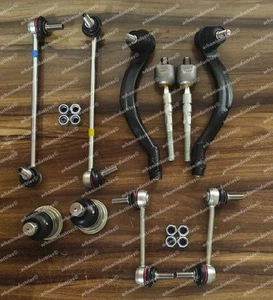 MAHINDRA XUV 500 10 PC SUSPENSION KIT TIE ROD BALL JOINT STABILIZER LINK RACKEND - Picture 1 of 8