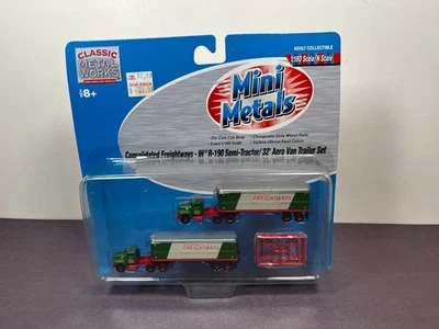 Mini Metals CONSOLIDATED FREIGHTWAYS TRACTOR AERO VAN Set 51135 1:160 N Scale - Image 1 of 4