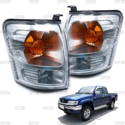 Pair Indicator Corner Light Turn Signal Fits Toyota Hilux LN166 Tiger 2002 2004 - Image 1 of 4