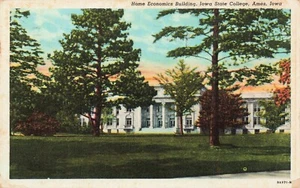 Home Economics Building, Iowa State College, Ames, Iowa Vintage PC Posted 1948 - Picture 1 of 2
