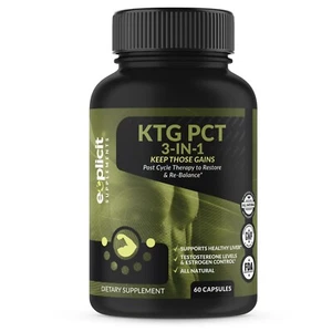 Keep Those Gains PCT 3-In-1 – Post Cycle Therapy to Restore & Re-Balance - 60ct - Picture 1 of 6