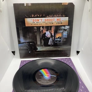 ELTON JOHN "DON'T SHOOT ME I'M ONLY THE PIANO PLAYER" USED LP (sample Copy) - Picture 1 of 11