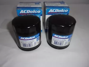 2 Pack Corvette Camaro CTS Genuine ACDelco UPF48R Ultraguard Oil Filter 12694692 - Picture 1 of 2
