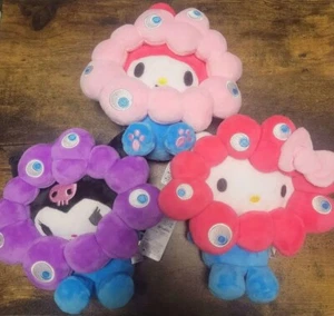 Peluche pupazzo Osaka Expo 2025 Limited Sanrio Myakumyaku Narikiri M set 3 tipi - Foto 1 di 1