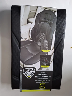 Cojín de asiento térmico Auto Drive 12 voltios universal para TODOS los vehículos NUEVO Foto 1 de 2