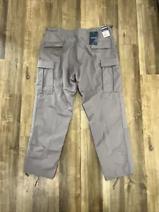 NWT Propper BDU Trouser Cargo Pants Mens Size XLR XL Reg Gray Ripstop Button Fly - Picture 1 of 9