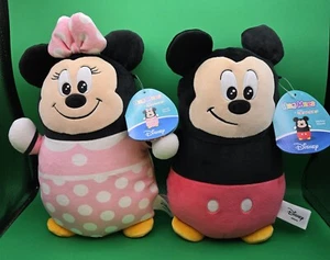 Squishmallows Minnie & Mickey Hug Mees Plush Disney 10" Lot of 2 NEW - Picture 1 of 6