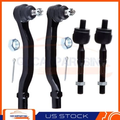 Juego de 4 barras de dirección delanteras interiores exteriores para Honda Accord 1998-2000 Foto 1 de 4