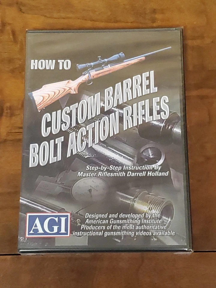 Gun Video DVD - AGI Custom Barreling and Accurizing for Rifles X0084d