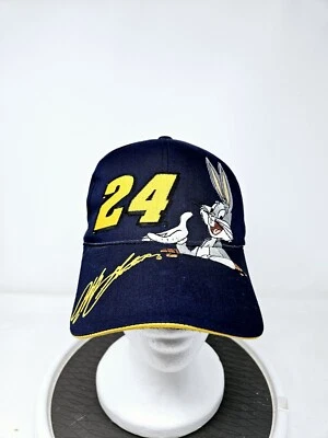 Vintage Chase Authentics Nascar Jeff Gordon Bugs Bunny Hat Snapback Monte Carlo - Image 1 of 4