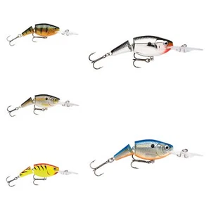 Rapala Jointed Alose Rap 4/5/7cm Wobbler Miniature Leurres pour Truite Perche - Photo 1/7
