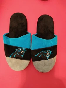Carolina Panthers Mens Colorblock Slide Slippers Size XL 13 14 New Without box - Picture 1 of 5