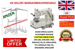 8 BAUMWOLLFADENSTÄNDER KANSAI SPEZIAL ELASTISCH INDUSTRIELLE NÄHMASCHINE TEIL - Bild 1 von 1