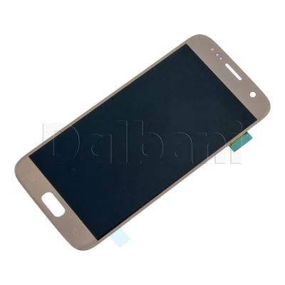 Samsung Galaxy S7 G930 G930V G930P Display LCD Touch Screen Digitizer Gold - Image 1 of 2