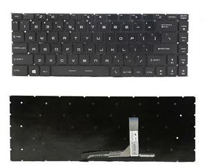 Original Englische US Tastatur MSI GF63 GF65 GS65 Stealth Thin 9SD 9SE 9SF 9SG RGB - Bild 1 von 1