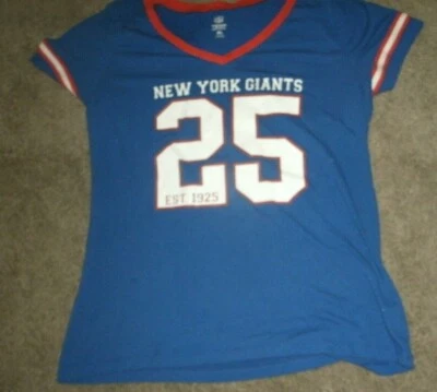 ROPA OFICIAL DEL EQUIPO NFL MUJER NEW YORK GIANTS TALLA XL-ENVÍO GRATUITO Foto 1 de 3