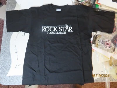 2001 Warner Bros VH1 Rock Star Tour Search movie Promo T-shirt Size Adult XL new - Image 1 of 4