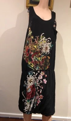 ❤️❤️ ❤️ Ed Hardy Bubble Tunic Top Dress New Womens Size 12 14 16 ❤️❤️❤️ - image 1 of 4