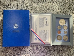 1986 S Prestige Set 7 Coins 90% Silver Dollar - Picture 1 of 3