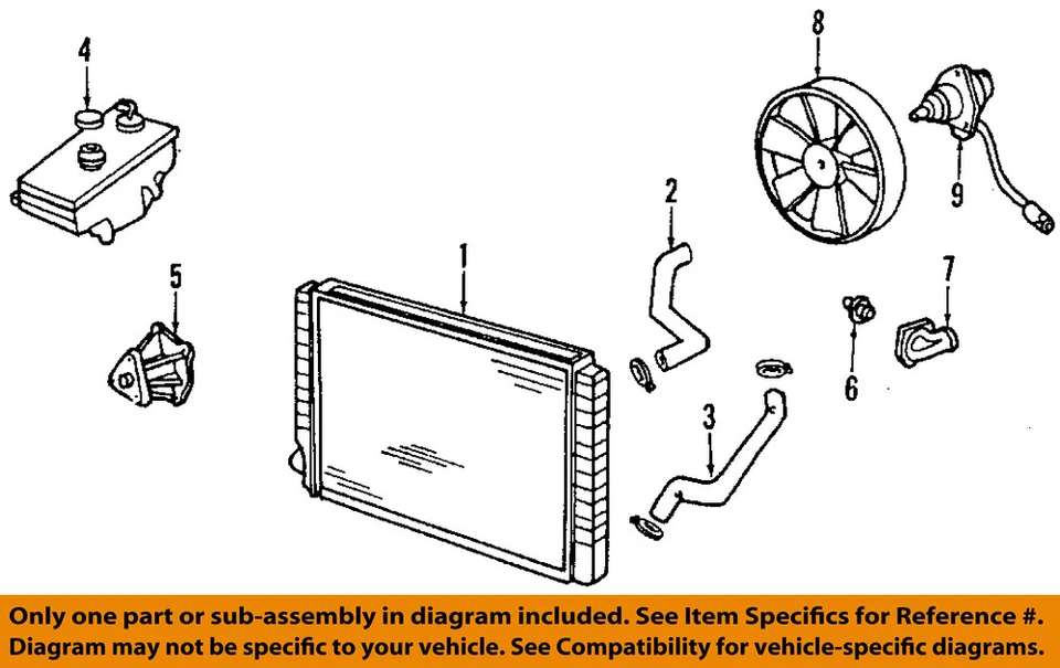 Bomba de agua motor Beretta Chevrolet GM OEM 88-96 89017311 Foto 1 de 1