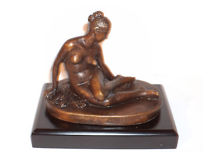 Skulptur  NYMPHE MIT SKORPION  Aus Bronze! NEU & OVP # 01 • 17.99€