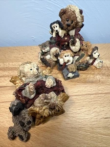 LOT Boyds Bears Figuren 2283 & 2403 Kringle Company Baldwin Bearstone Resin - Bild 1 von 12