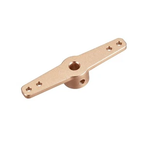 Lega Alluminio Volante Servo Braccio Clacson Spare Parti 4.1mm Tono Oro - Imagen 1 de 7