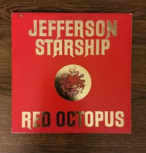 Jefferson Starship Red Octopus Vinyl LP With Insert GRUNT - Foto 1 di 7