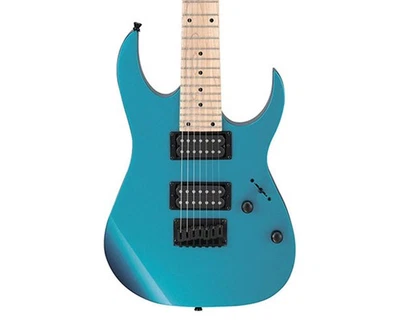 开箱 Ibanez GRG7221MLB GIO GRG 7-Str 电吉他 - 金属浅蓝色 — 第 1/4 张图片
