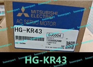 100%Genuine NEW HG-KR43 In Box MITSUBISHI HGKR43  Servo Motor  HG KR43 FREE SHIP - Picture 1 of 8