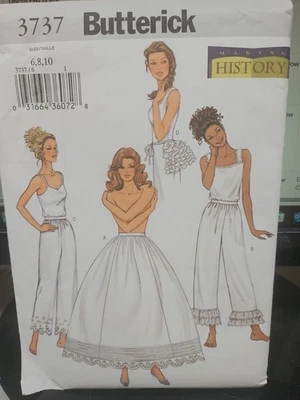 Uncut PATTERN for VICTORIAN UNDERWEAR  OR CIVIL WAR UNDERWEAR Sizes 6-8-10 - Image 1 of 4