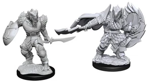 Dragonborn Fighter Male: Maravillosas miniaturas sin pintar de D&D Nolzur (W15) - Imagen 1 de 1