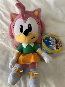 Sonic The Hedgehog Amy Plush Jakks New With Tags - Picture 1 of 3