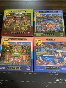4 Dowdle Puzzles - Picture 1 of 1
