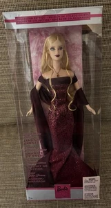 Barbie ~ Birthstone Collection ~ January Garnet B3409 Mattel 2002 Damaged Box - Picture 1 of 10