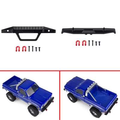 FLYXM Complete Set Front & Rear Bumper Bar For Traxxas RC 1/18 Trx4m K10 Crawler - Image 1 of 4