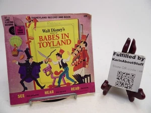 Walt Disneys Geschichte der Babes in Toyland Schallplatte & Buch 45 RPM Disneyland Schallplatten - Bild 1 von 6