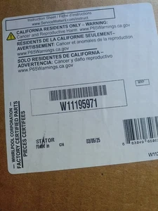 NUEVO ESTATOR LAVADORA HIDROMASAJE “OEM” #W11195971 - Imagen 1 de 1