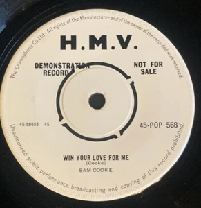 Sam Cooke Love You Most of All seltene UK HMV Demo 1958!! - Bild 1 von 2