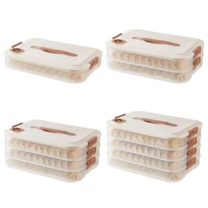 Multi-layer Dumpling Storage Box Kitchen Refrigerator Container - Picture 1 of 12
