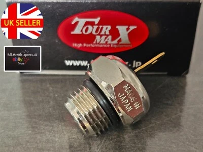 se adapta a: HONDA CBR 600 F 1987-1997 VENTILADOR RADIADOR TERMOSTATO INTERRUPTOR DE LATÓN TORNILLO  Foto 1 de 3